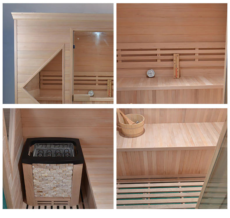 Steam Lounge 6000 Spacious Traditional Smart Sauna