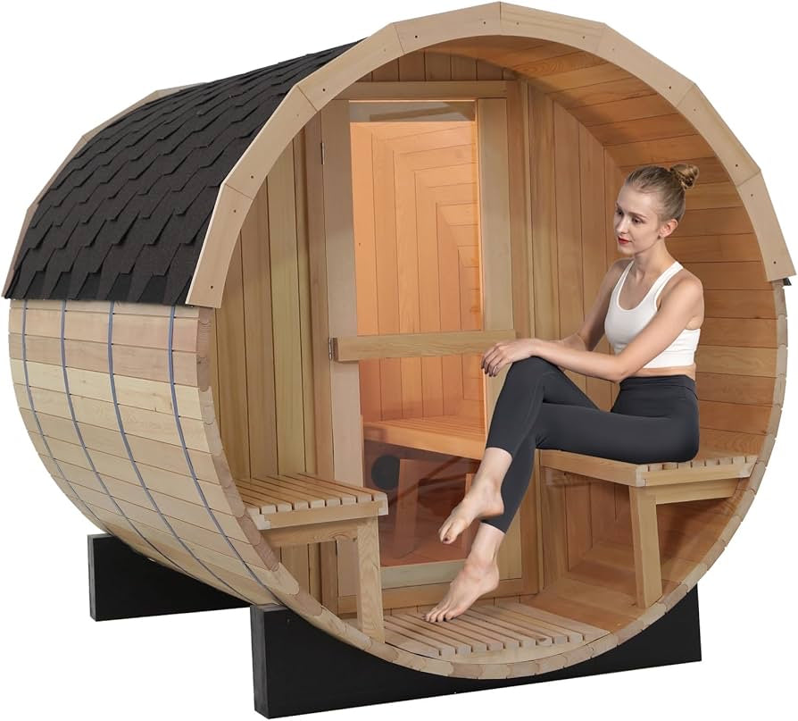 Lumina 9000 Intense Outdoor Infrared Barrel Sauna