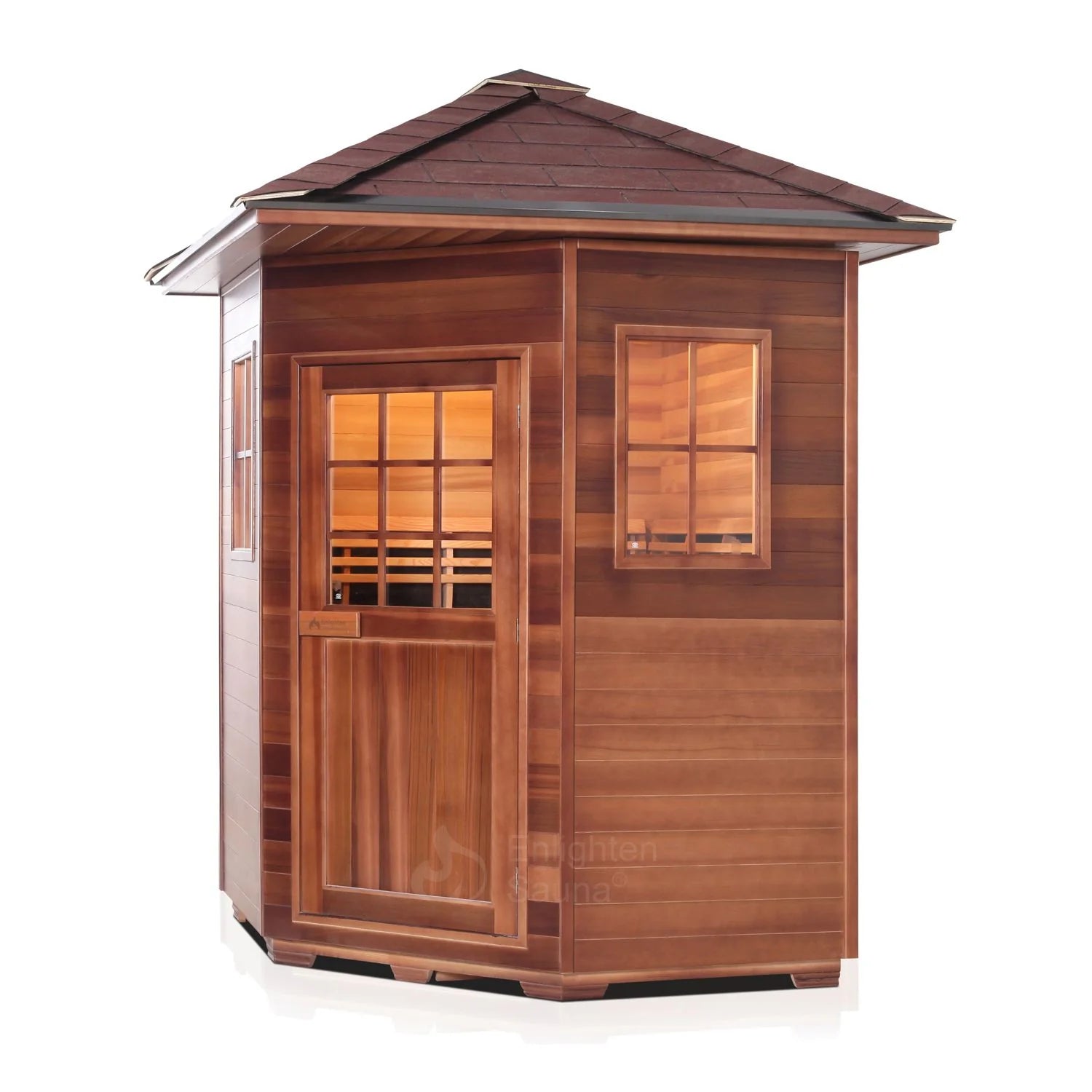 Hemlock Hut 2740 Far Infrared Outdoor Sauna Room