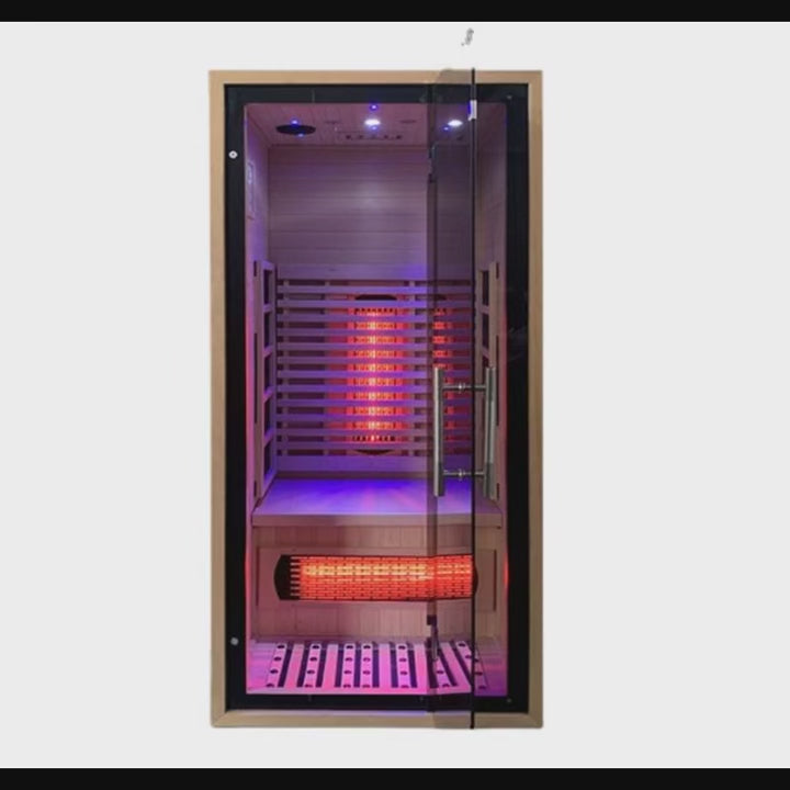 Hemlock Haven 1350 Full Spectrum Infrared Smart Sauna